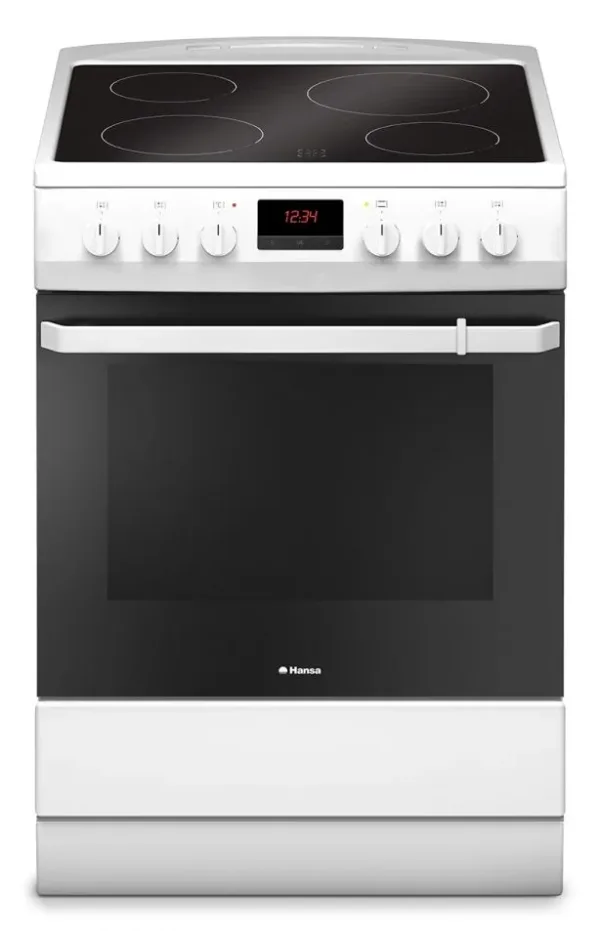 Готварска печка Hansa FCCW69209 със стъклокерамичен плот